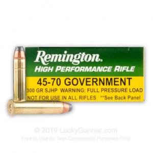 .45-70 Govt Remington 300 Gr S…