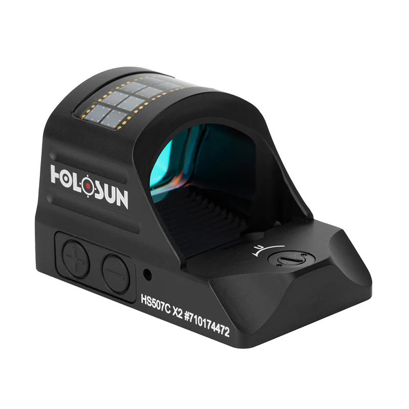 Holosun HS507C X2 Micro Red Dot With 2 MOA Dot/32 MOA Circle Memory/Motion