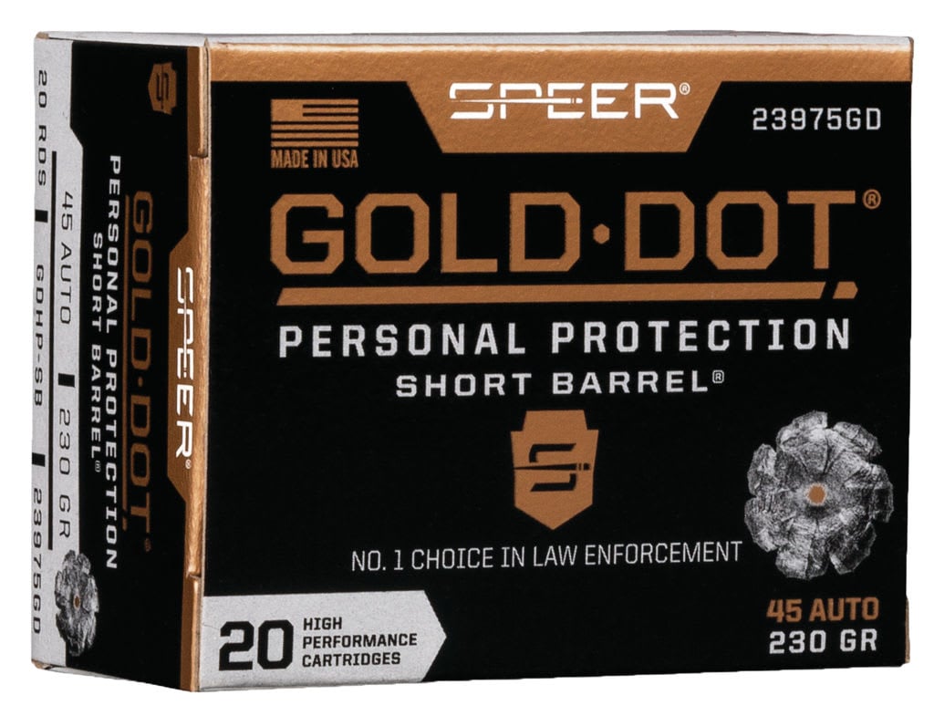 .45 ACP Speer Gold Dot 230 Gr …