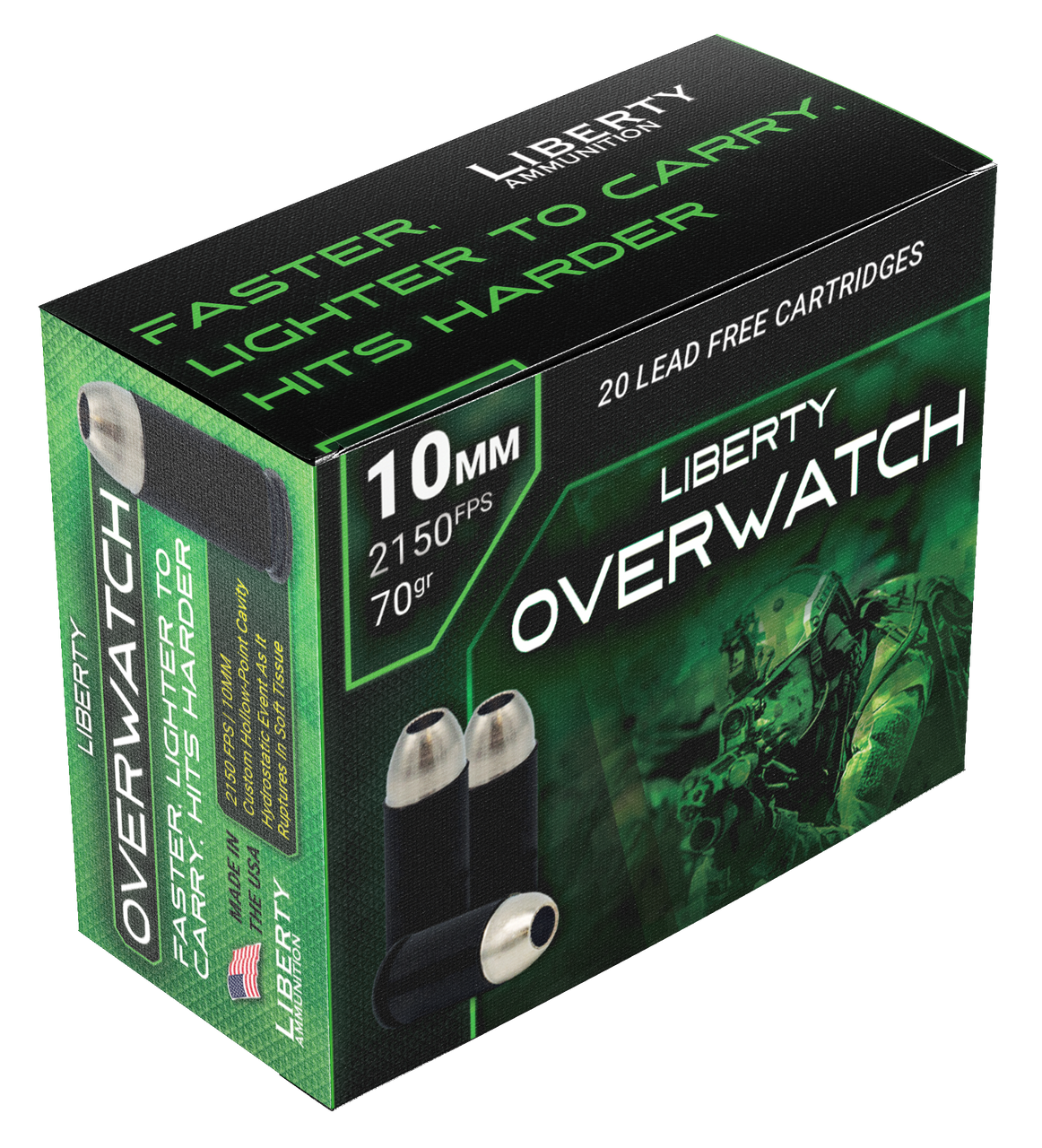 10MM Liberty Overwatch 70 Gr O…