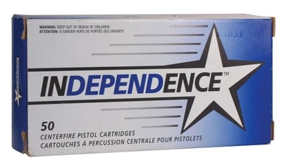 .40 S&W Independence FMJ 180 Gr LOOSE #5258BK500