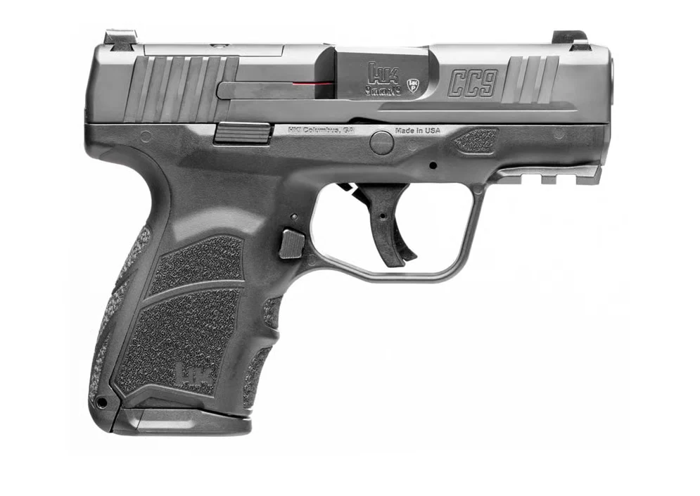 H&K CC9 9MM 3.42" 10/12rd Optic Ready