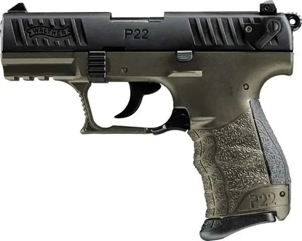 Walther P22Q .22 LR 3.42″…