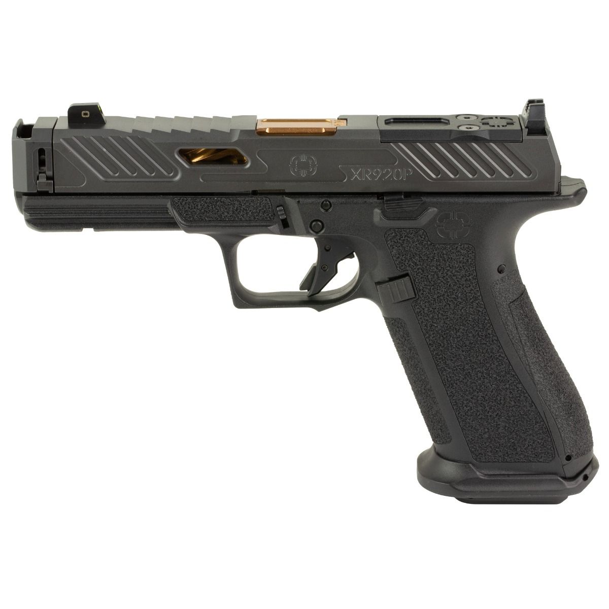 Shadow Systems XR920P 9MM 4.5" 15 Rd Elite Black/Bronze Barrel Optic Ready Porte