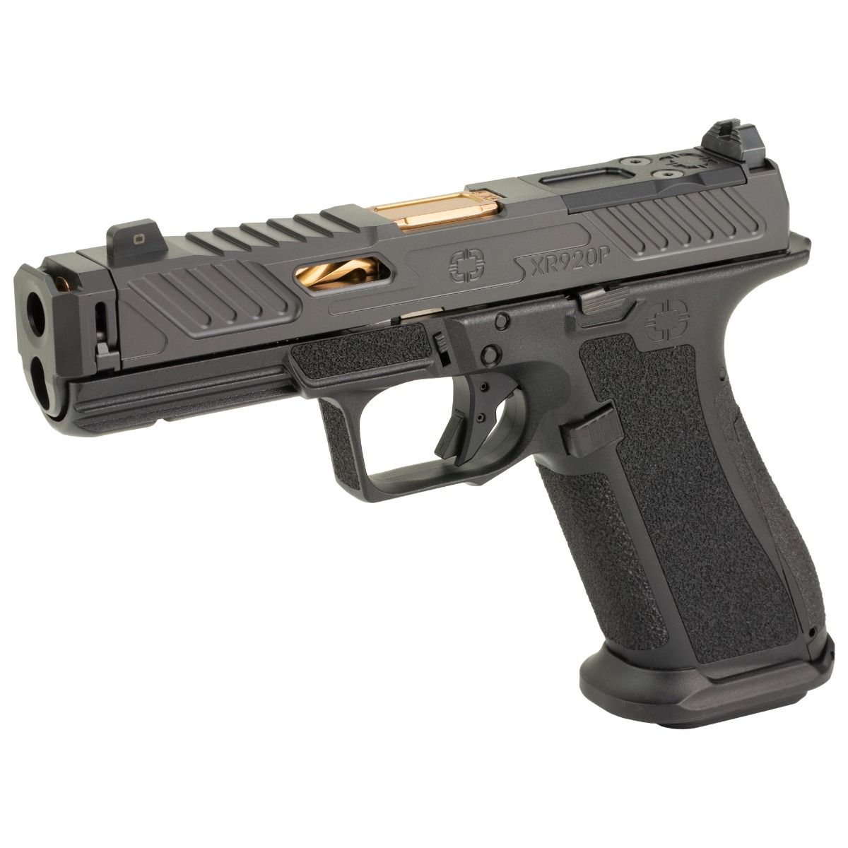 Shadow Systems XR920P 9MM 4.5" 15 Rd Elite Black/Bronze Barrel Optic Ready Porte